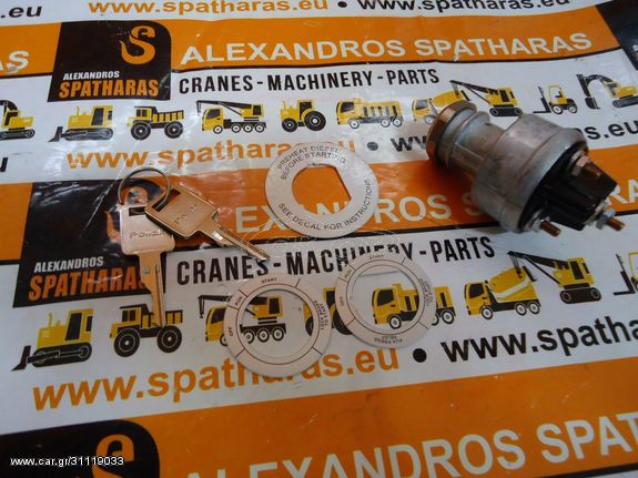 Ignition Switch ΚΛΕΙΔΑΡΙΑ ΕΚΚΙΝΗΣΗΣ για μηχανήματα μάρκας BOBCAT 310