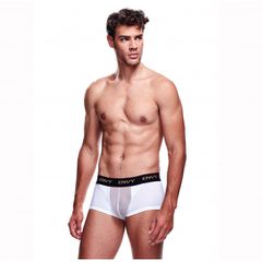Envy White Mesh Short Boxer-thumb-1