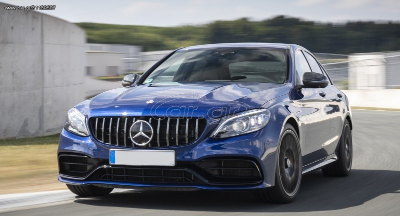 ΠΡΟΦΥΛΑΚΤΗΡΑΣ ΜΠΡΟΣΤΑ Mercedes C-Class W205 S205 A205 C205 Limousine T-Model Coupe Cabriolet (2014-up) C63 Design Facelift