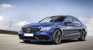 ΠΡΟΦΥΛΑΚΤΗΡΑΣ ΜΠΡΟΣΤΑ Mercedes C-Class W205 S205 A205 C205 Limousine T-Model Coupe Cabriolet (2014-up) C63 Design Facelift-thumb-11