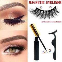 Σετ Αδιάβροχο Μαγνητικό Eyeliner + Μαγνητικές Βλεφαρίδες Πλήρους Μεγέθους Magnetic Eyeliner + Eyelash Suit