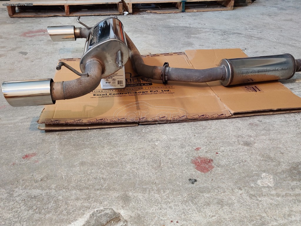 ΜΑzda mx5 nc  τελικό σύστημα εξατμισης