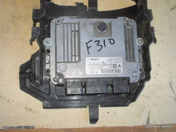 ΕΓΚΕΦΑΛΟΣ BOSCH 0281013872,9664843780,EDC16C34,1.6 HDi Engine ECU PEUGEOT 207,-(TM4)-1B3-F310