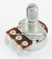 16mm MONO 50KA ΠΟΤΕΝΣΙΟΜΕΤΡΟ ΠΕΡΙΣΤΡΟΦΙΚΟ ΣΑΣΙ ΑΞΟΝΑΣ 8mm TORX ΚΑΛΩΔΙΩΝ