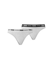 Puma Γυναικεία String 2Pack Γκρι 907854-05