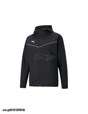 Puma Teamrise All Weather Ανδρικό Μπουφάν Μαύρο 657396-03