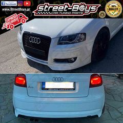 SPOILER [S3 TYPE] ΠΙΣΩ ΠΡΟΦΥΛΑΚΤΗΡΑ AUDI A3 8P SPORTBACK (2003-2008) |  Street Boys - Car Tuning Shop-thumb-4