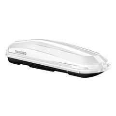 Μπαγκαζιέρα οροφής Menabo Diamond 450 Duo λευκή γυαλιστερή