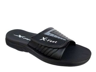 X-Feet b05 Μαύρες Ανδρικές Σαγιονάρες