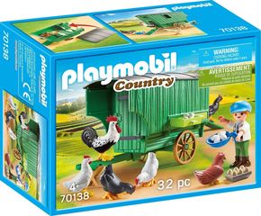 Playmobil® Country - Chicken Coop (70138)  - Πληρωμή και σε 3 έως 36 χαμηλότοκες δόσεις