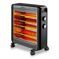 Ηλεκτρική θερμάστρα χαλαζία 2200W LIFE COZY με 4 θερμαντικές λάμπες ιδανική για χώρους έως 30τ.μ.