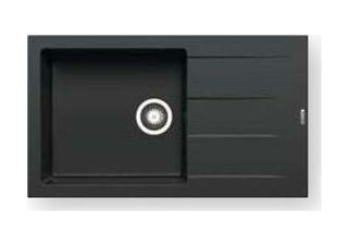 Νεροχύτης, Athlos plus, Pyramis - Μαύρο