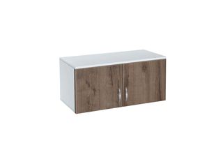 Προέκταση Ντουλάπας, AVA 2, 78x50x49.2 εκ., Genomax - Βέγγε με κρεμ γυαλιστερό