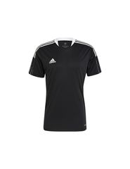 Adidas Tiro 21 Training Jersey Αθλητικό Ανδρικό T-shirt Μαύρο με Λογότυπο GM7586