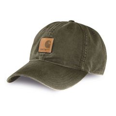 Carhartt Odessa canvas cap army green