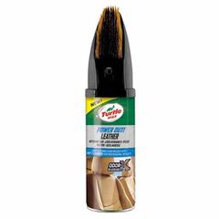 Turtle Wax Power Out Leather Cleaner Καθαριστικός Αφρός & Μαλακτικό Δέρματος Με Βούρτσα 400ml Turtle Wax