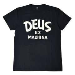 T-SHIRT CURVY TEE BLACK | DEUS EX MACHINA