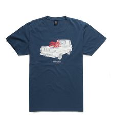 T-SHIRT THE A100 TEE NAVY BLUE | DEUS EX MACHINA