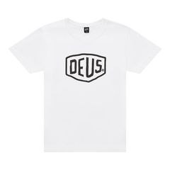 T-SHIRT SHIELD TEE WHITE | DEUS EX MACHINA