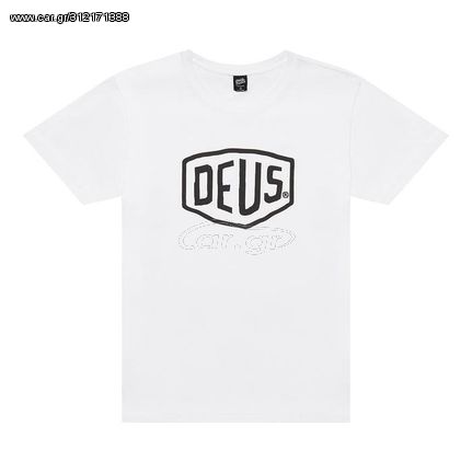 T-SHIRT SHIELD TEE WHITE | DEUS EX MACHINA