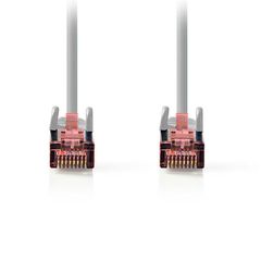 Καλώδιο δικτύου CAT 6 S/FTP 15m σε γκρι χρώμα
