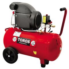 Αεροσυμπιεστής Μονομπλοκ Λαδιού 50Lt. 2Hp TOROS 40140