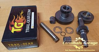 Γρανάζια μείωσης βοηθητικού κιβωτίου Suzuki Samurai 4.16, 4.90, 5.14, 6.50.