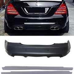 BODY KIT Mercedes S-Class W221 (2005-2010) S65 AMG Design with Side Skirts Short Version