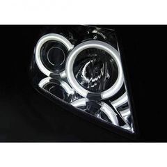 Μπροστινά Φανάρια Angel Eyes Chrome Για Suzuki Swift " T-Tec "-thumb-2