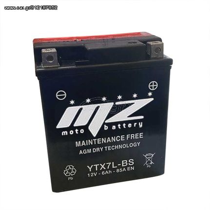 Μπαταρία μοτοσυκλέτας MZ YTX7L-BS AGM 6AH