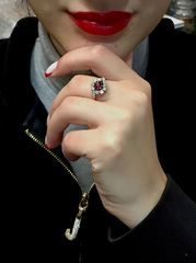 Δαχτυλιδι 18k vintage με Μπριγιαν (Νο23)-thumb-4