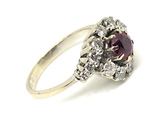 Δαχτυλιδι 18k vintage με Μπριγιαν (Νο23)-thumb-6