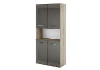 Βιβλιοθήκη με πόρτες 80x36x175.5, Modul 65, Genomax