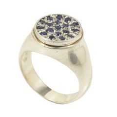 Δαχτυλίδι chevalier από ασήμι με μπλέ ζιργκόν στο χρώμα του ζαφειριού No.48
Θα φροντίσουμε για τη συσκευασία δώρου