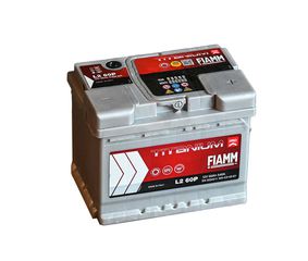 Μπαταριά αυτοκινήτου FIAMM SILVER TITANIUM L260P 60AH 540A EN
