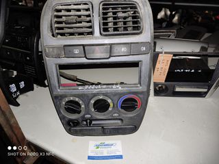 HYUNDAI ACCENT 1999-2005 ΧΕΙΡΙΣΤΗΡΙΑ ΚΛΙΜΑΤΙΣΜΟΥ-ΠΛΑΙΣΙΟ ΡΑΔΙΟ CD