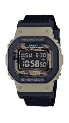 Ψηφιακό ρολόι Casio G-Shock με μαύρο λουράκι DW-5610SUS-5ER & Δώρο μπεζ λουράκι