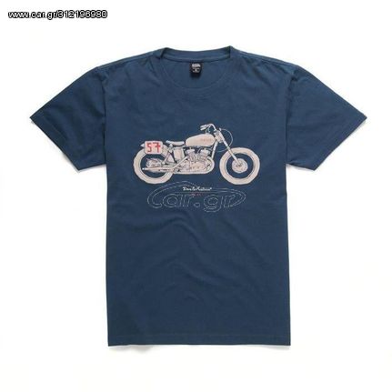 T-SHIRT THE KR TEE NAVY BLUE | DEUS EX MACHINA