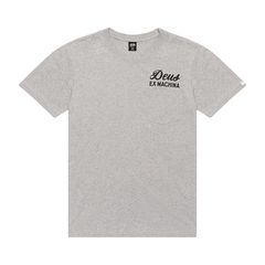 T-SHIRT MILANO ADDRESS TEE (21) GREY MARLE | DEUS EX MACHINA