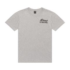 T-SHIRT TOKYO ADDRESS TEE GREY MARLE | DEUS EX MACHINA