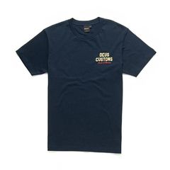 T-SHIRT BUSH MECHANICS TEE MIDNIGHT BLUE | DEUS EX MACHINA