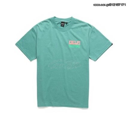 T-SHIRT WON TON TEE TROPICAL TEAL | DEUS EX MACHINA