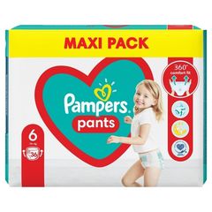 Pampers Pants Extra Large No6 (15+ kg) 36 Items