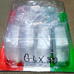 ΚΡΥΣΤΑΛΛΑ ΣΕΤ ΕΜΠΡΟΣ/ΠΙΣΩ/STOP SHARK GLX 50/GLX 90-thumb-3
