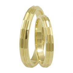 Matteo Gold Wedding Ring K9 VR-00707