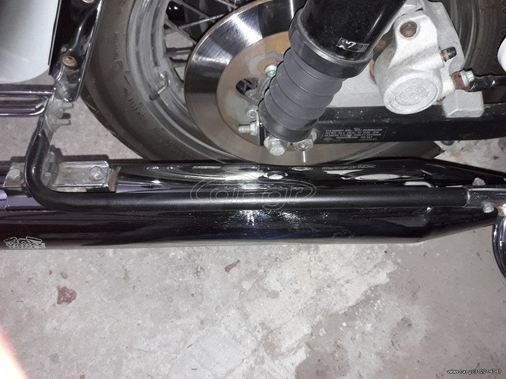 Harley-Davidson Road King saddlebag support 