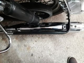 Harley-Davidson Road King saddlebag support -thumb-2