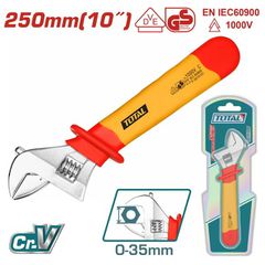 Γαλλικό κλειδί TOTAL 1000V VDE 10 / 250mm ( THIADW101 )