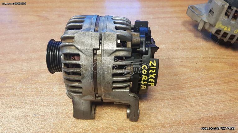 OPEL CORSA - AGILA - Z12XEP ΔΥΝΑΜΟ BOSCH 55556068 0124425021 14V 100A