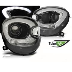 Μπροστινά Φανάρια Tube Light Black Για Mini Cooper R60 Countryman 2010-2014 " T-Tec "